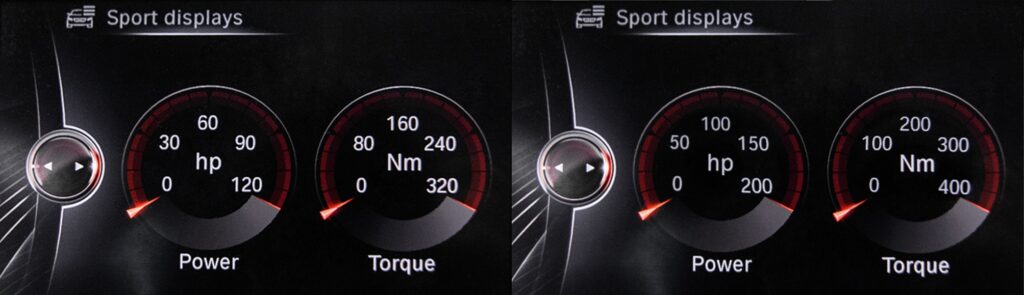 BMW-MINI Calibrazione Sport Display